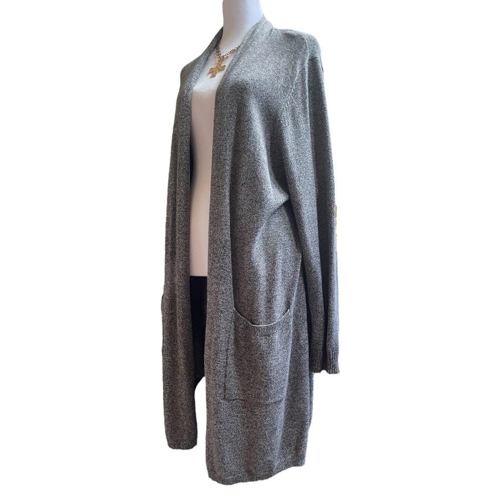 Lisa Rinna Collection Marled Open
Front Cardigan. Size 2X - Picture 3 of 15